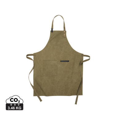 Logo trade promotional items image of: VINGA Tome GRS recycled canvas Apron