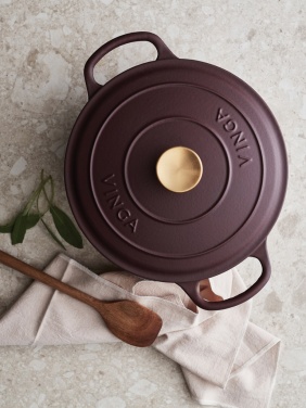 Logo trade promotional products picture of: VINGA Monte enameled cast iron pot 5.5L