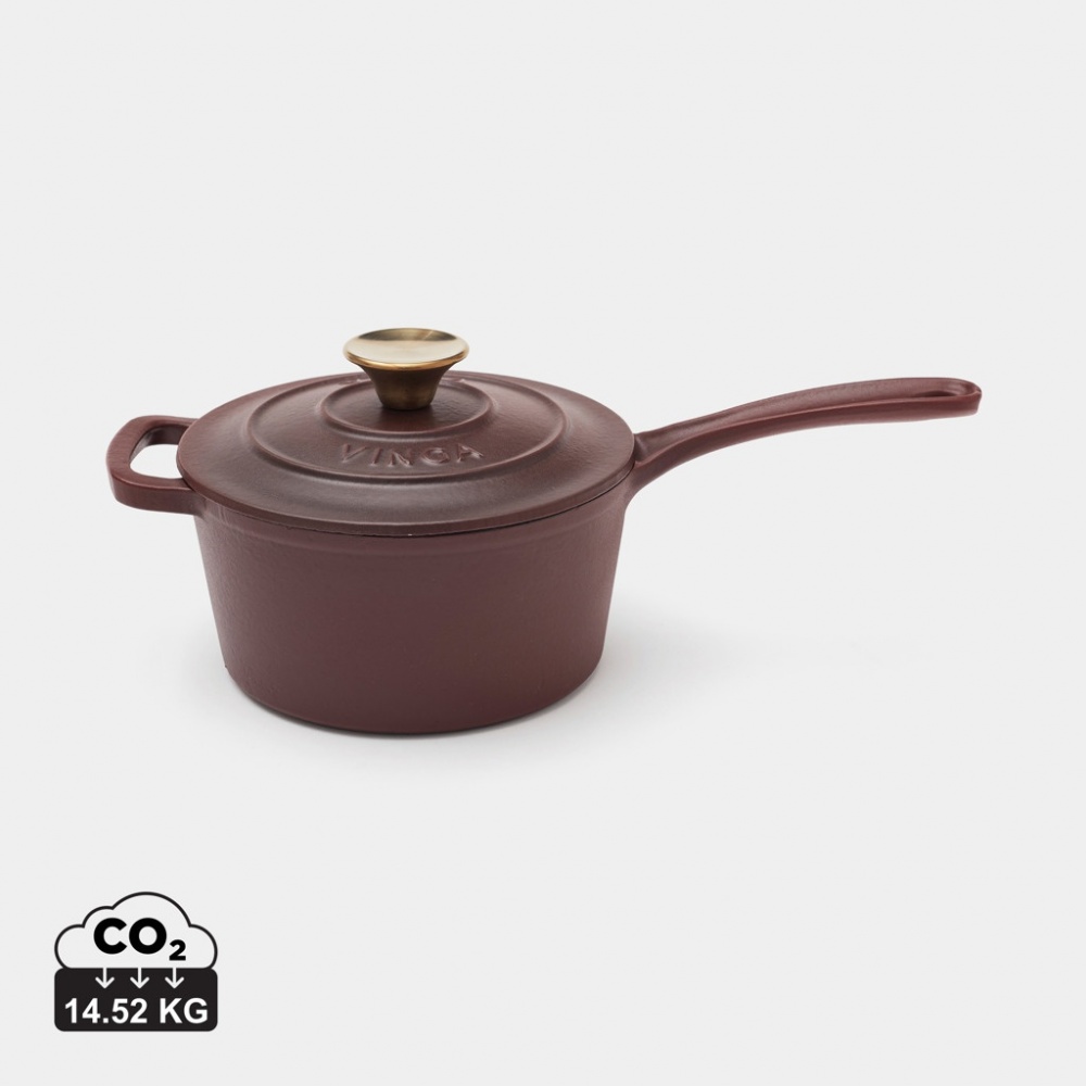 Logotrade promotional gift image of: VINGA Monte enamelled cast iron pot 1,9L