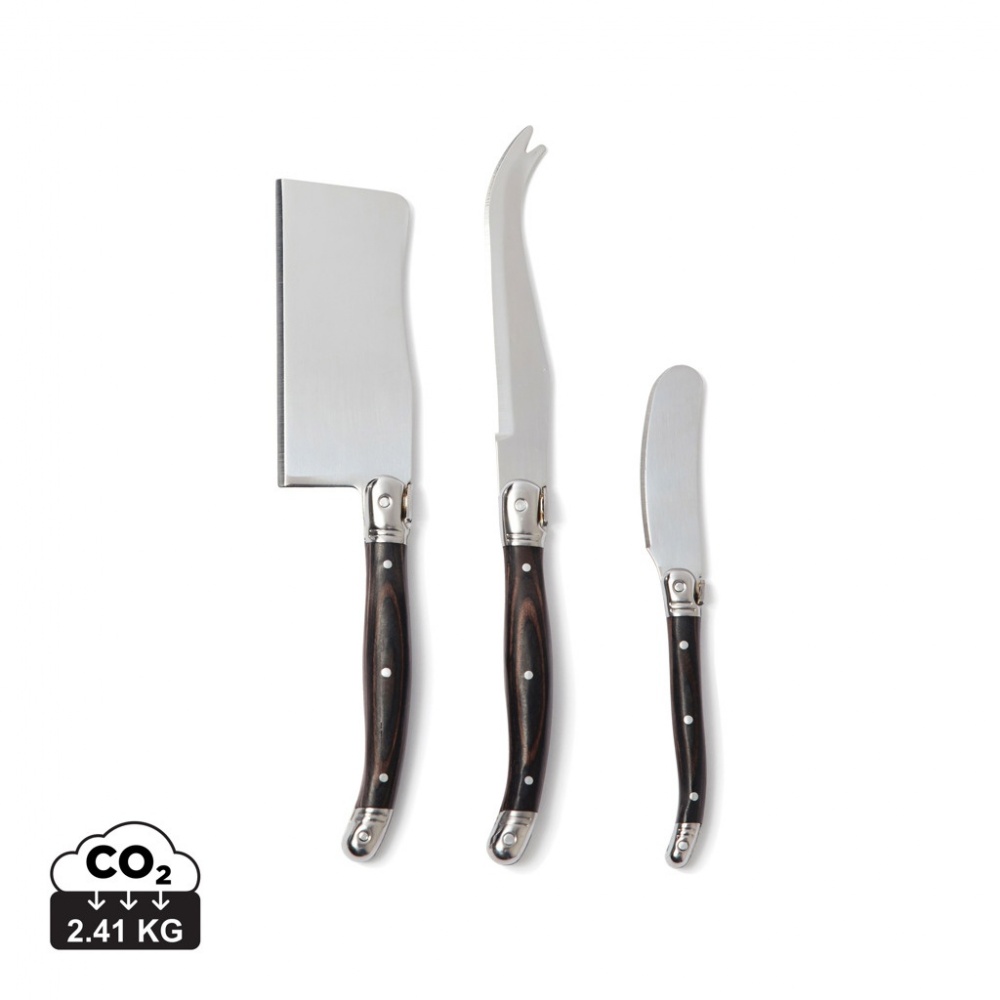 Logo trade promotional gift photo of: VINGA Gigaro cheese knives