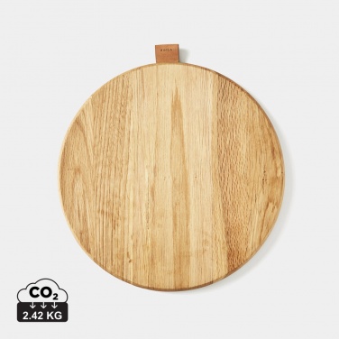 Logo trade promotional products image of: VINGA Alcamo round serving tray