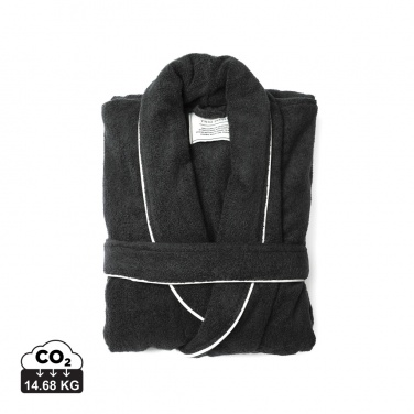 Logo trade promotional gifts picture of: VINGA Harper bathrobe S/M