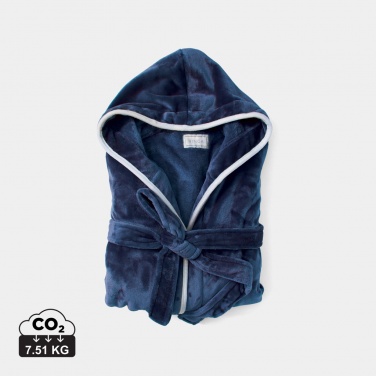 Logo trade advertising products picture of: VINGA Louis luxury plush GRS RPET robe size S-M
