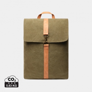 Logotrade business gifts photo of: VINGA Bosler backpack GRS recycled canvas