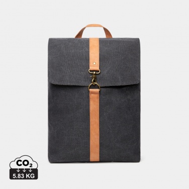 Logotrade promotional gift image of: VINGA Bosler backpack GRS recycled canvas