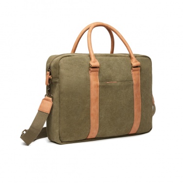 Logo trade promotional gifts picture of: VINGA Bosler RCS recycled canvas computer bag