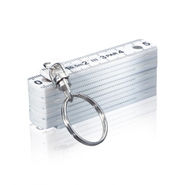 Logo trade promotional giveaways image of: Mini folding rule