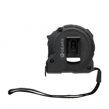 Logotrade promotional giveaways photo of: Gear X 5M measuring Tape with slow/fast retract function