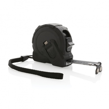 Logotrade promotional item image of: Gear X 5M measuring Tape with slow/fast retract function