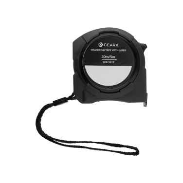 Logo trade promotional merchandise image of: Gear X measuring 5M tape with 30M laser