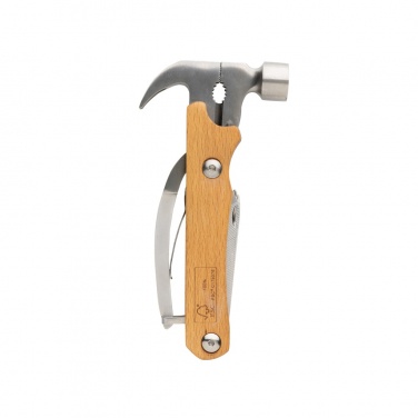 Logotrade advertising products photo of: Wooden multi-tool hammer