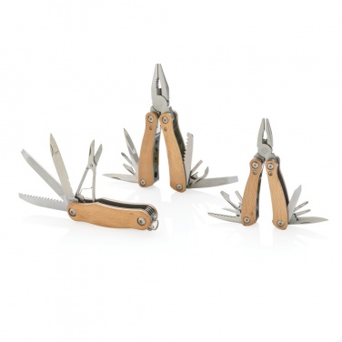 Logo trade promotional merchandise picture of: Wood pocket knife