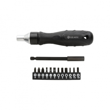 Logo trade corporate gifts picture of: Gear X ratchet screwdriver