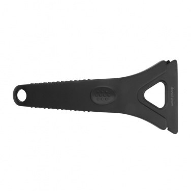 Logo trade corporate gifts image of: Polard RCS certified recycled plastic 3-in-1 ice scraper