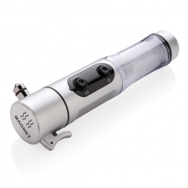 Logo trade corporate gift photo of: Emergency light with hammer