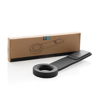 Logo trade promotional giveaway photo of: DriveGrip RCS recycled plastic universal magnetic car holder