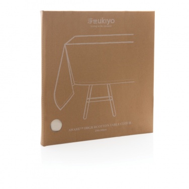 Logotrade promotional merchandise picture of: Ukiyo Aware™ 180gr rcotton table cloth 250x140cm