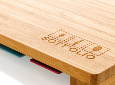 Logotrade promotional merchandise picture of: Cutting board with 4pcs hygienic boards