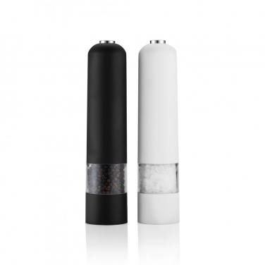 Logo trade promotional items picture of: Electric pepper and salt mill set