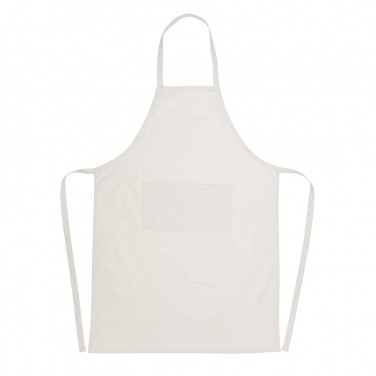 Logo trade corporate gifts image of: Impact AWARE™ Recycled cotton apron 180gr