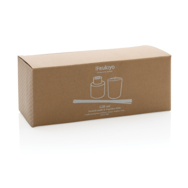 Logo trade promotional products picture of: Ukiyo candle and fragrance sticks gift set