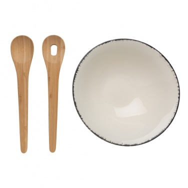 Logotrade promotional merchandise photo of: Ukiyo salad bowl with bamboo salad server