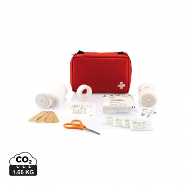 Logo trade promotional item photo of: Mail size first aid kit