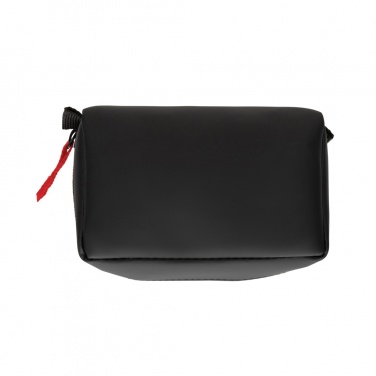 Logo trade promotional merchandise image of: RCS recycled nubuck PU pouch first aid set mailable