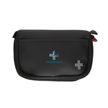 Logotrade promotional product image of: RCS recycled nubuck PU pouch first aid set mailable