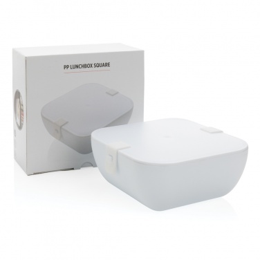 Logo trade promotional gifts picture of: PP lunchbox square