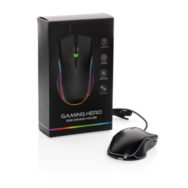 Logo trade promotional merchandise picture of: RGB gaming mouse
