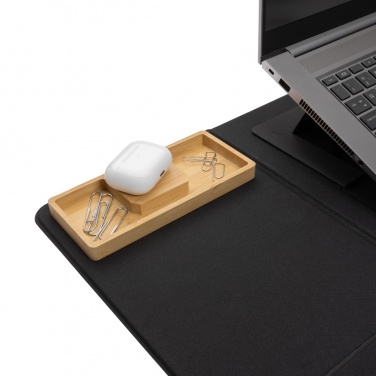 Logo trade promotional items picture of: Impact AWARE RPET Foldable desk organizer with laptop stand