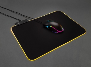 Logo trade promotional merchandise picture of: RGB gaming mousepad