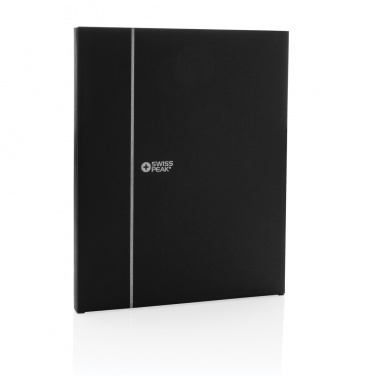 Logo trade promotional giveaway photo of: Swiss Peak RCS recycled PU 10W wireless charging mousepad