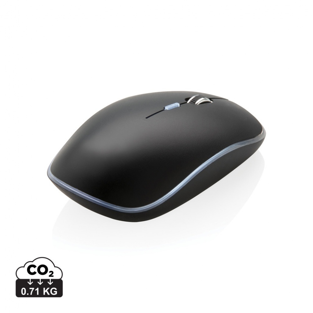 Logotrade promotional giveaway picture of: Light up logo wireless mouse