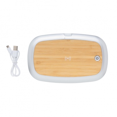 Logo trade promotional merchandise picture of: Rena UV-C steriliser box with 5W wireless charger