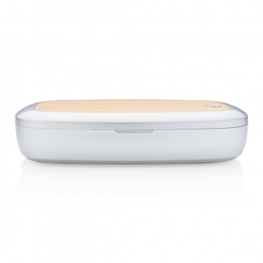 Logo trade promotional products image of: Rena UV-C steriliser box with 5W wireless charger