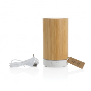 Logotrade promotional giveaways photo of: RCS recycled plastic and bamboo aroma diffuser