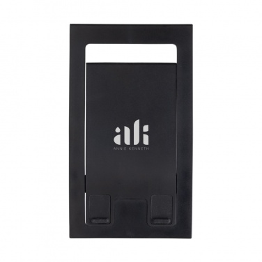 Logo trade promotional giveaways image of: SnapStand RCS recycled plastic foldable phone stand