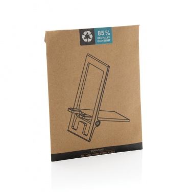 Logo trade promotional products image of: SnapStand RCS recycled plastic foldable phone stand