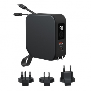 Logo trade promotional giveaway photo of: Urban Vitamin Saratoga 5 in 1 universal charger