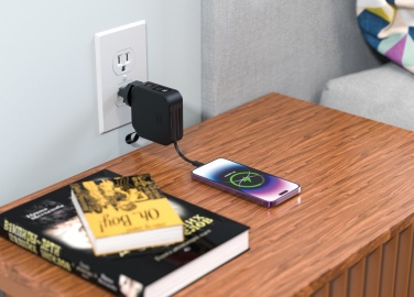 Logotrade promotional giveaway picture of: Urban Vitamin Saratoga 5 in 1 universal charger