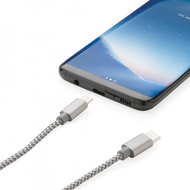 Logo trade promotional giveaways image of: 3-in-1 braided cable