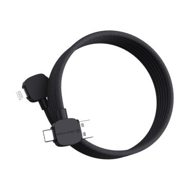 Logo trade promotional gift photo of: Urban Vitamin Stockton 65W RCS RTPE/RPET magnetic cable