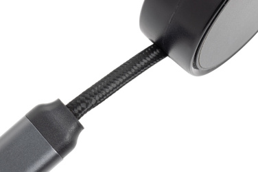 Logotrade promotional giveaways photo of: Terra RCS recycled aluminium retractable 6 in 1 cable