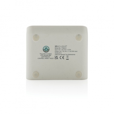 Logotrade promotional gift picture of: Ontario  RCS recycled plastic 10W stand