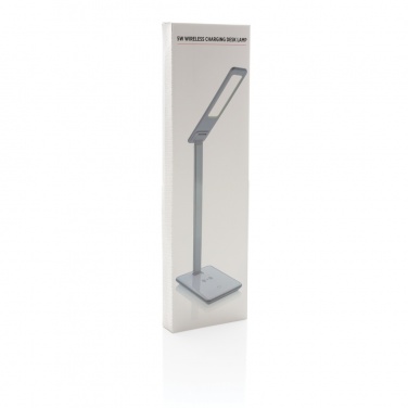 Logo trade advertising products image of: 5W Wireless Charging Desk Lamp
