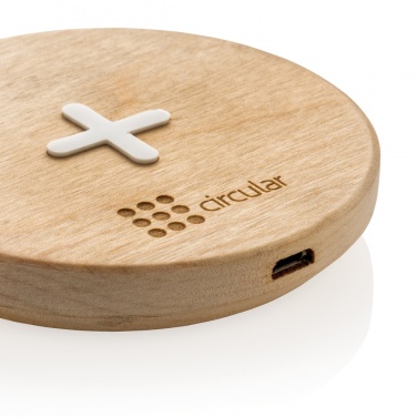 Logotrade promotional products photo of: 5W wood wireless charger