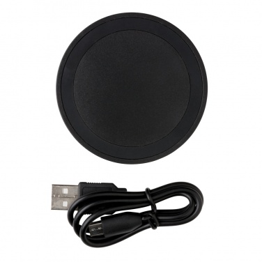 Logotrade corporate gift picture of: 5W wireless charging pad round