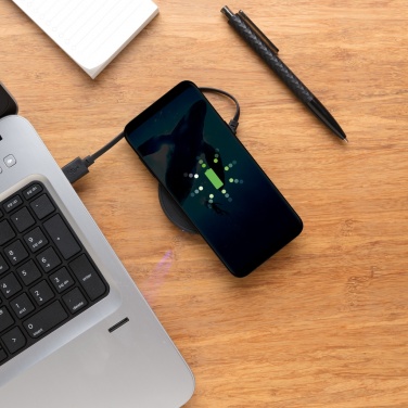 Logotrade promotional merchandise photo of: 5W wireless charging pad round